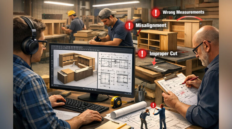 How Professional Millwork Drafting Services Reduce Costly Shop Drawing Errors